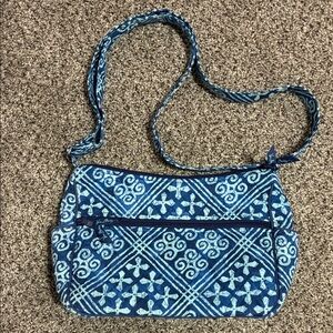 🌻 2/$20 Vera Bradley CUBAN TILES Crossbody Handbag Purse RARE